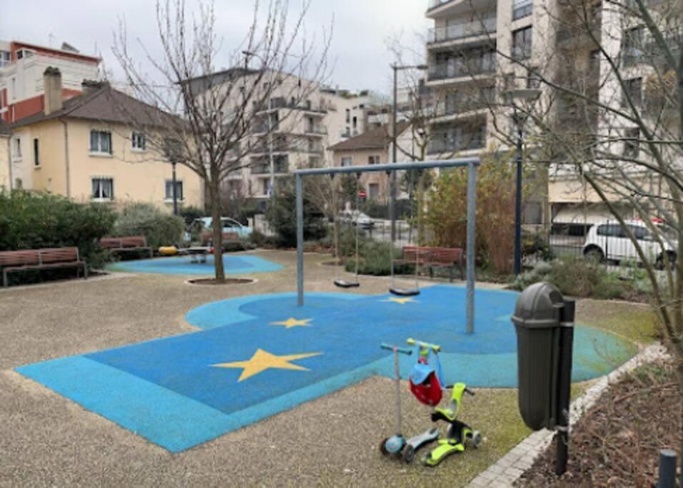 Modern And Confortable Apartment Close To Paris Bois-Colombes Bagian luar foto