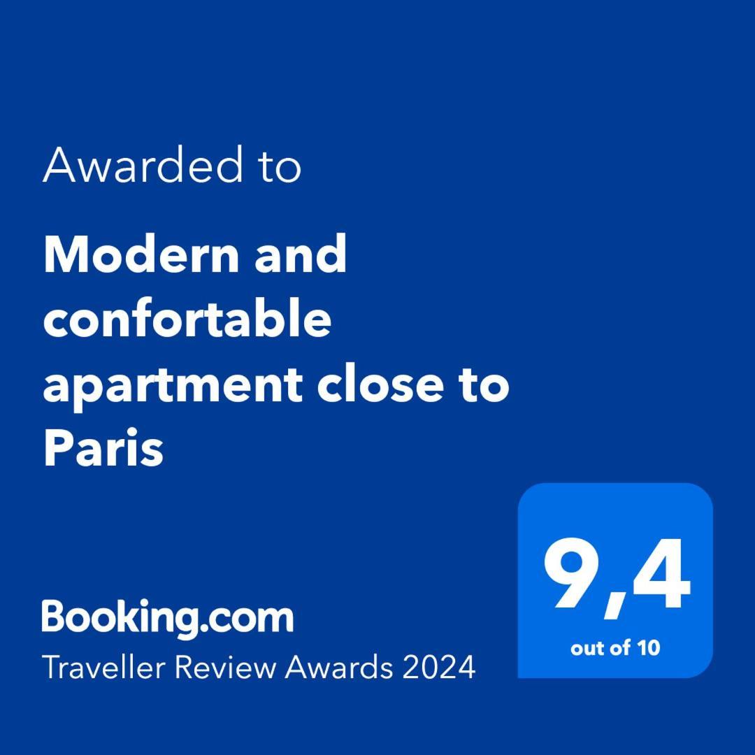 Modern And Confortable Apartment Close To Paris Bois-Colombes Bagian luar foto